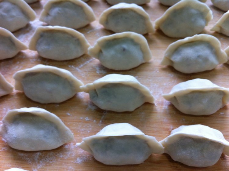 马齿菜猪肉饺子步骤9