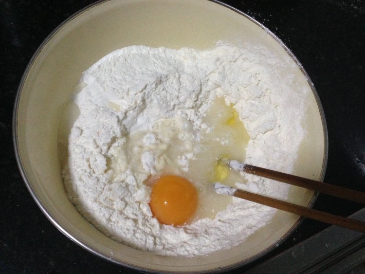 肉末山药饺子步骤1