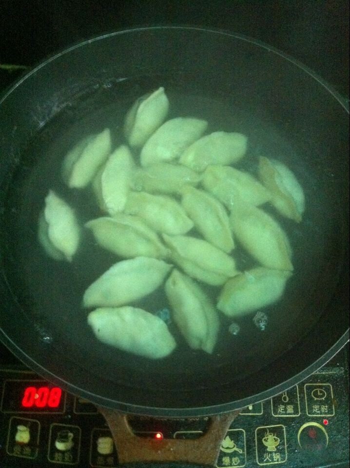 豆渣面饺子步骤7