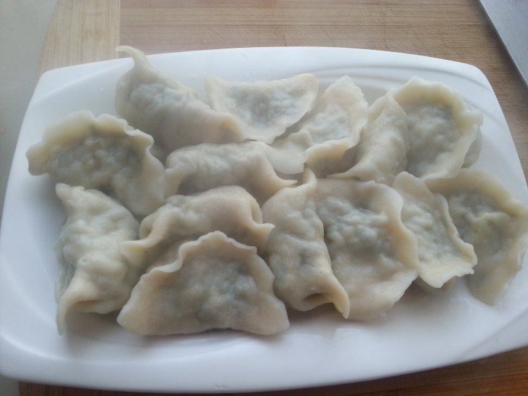 白菜香菇猪肉水饺步骤11