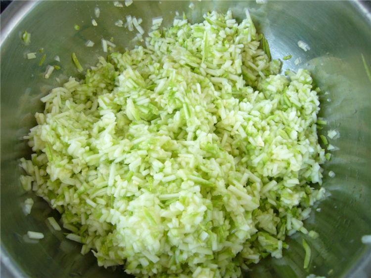 角瓜鸡蛋水饺步骤9