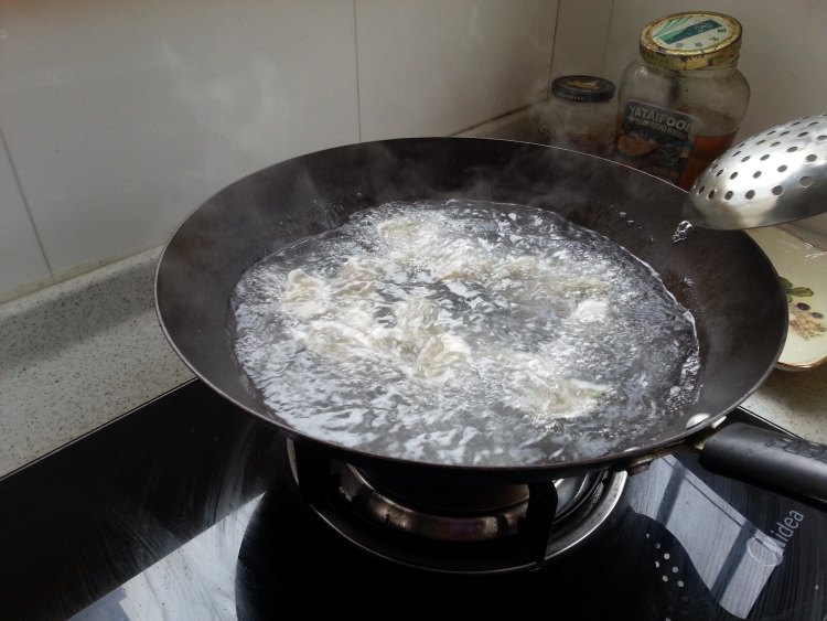 速冻水饺步骤5