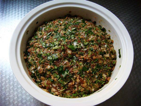 香菜馅饺子步骤5