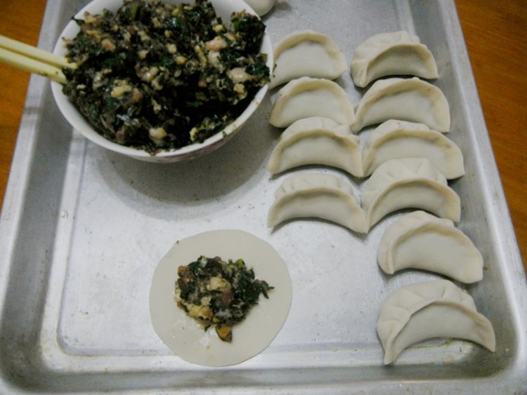 婆婆丁水饺步骤16