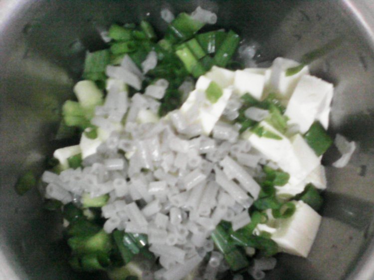 豆腐粉条煎饺步骤2