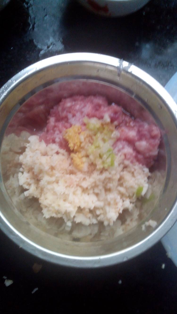 南瓜柳叶蒸饺步骤5