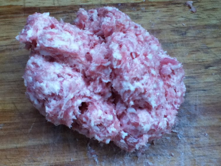 韭菜卷心菜饺子步骤5