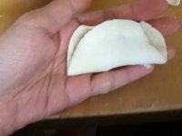 韭菜卷心菜饺子步骤11