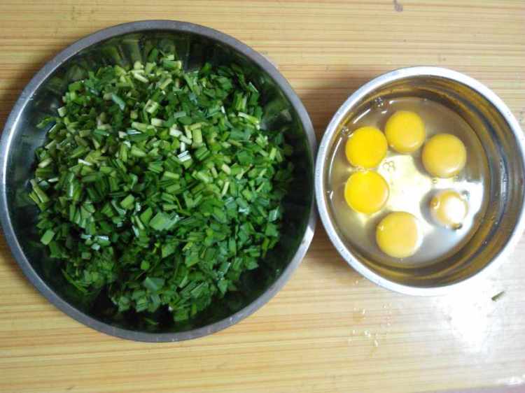 手工韭菜鸡蛋饺步骤4