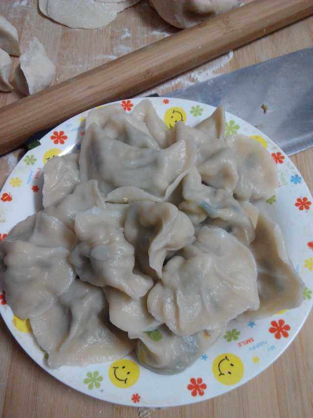 手工韭菜鸡蛋饺步骤7