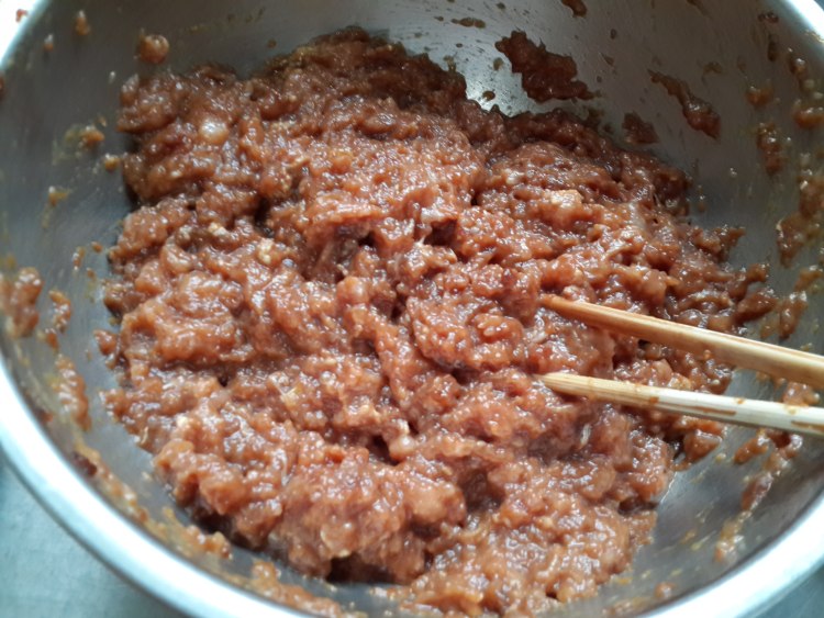 茴香肉饺子步骤3