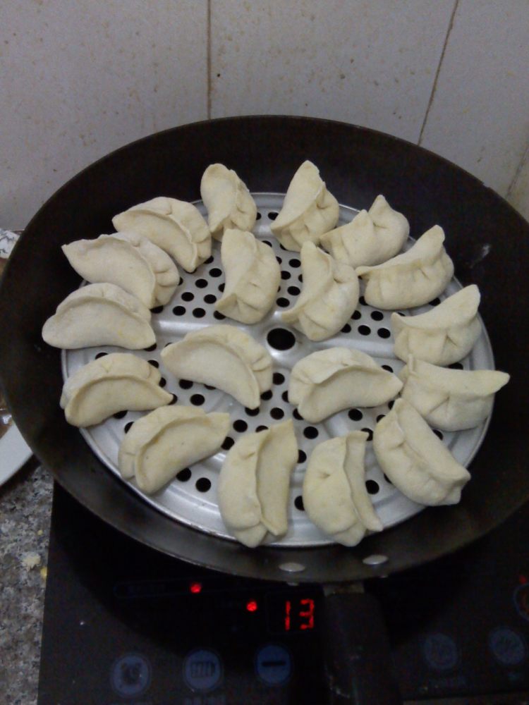 白瓜蒸饺步骤7