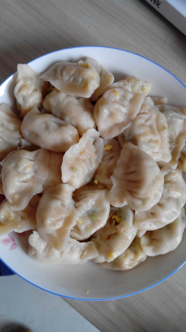 丝瓜鸡蛋水饺步骤10
