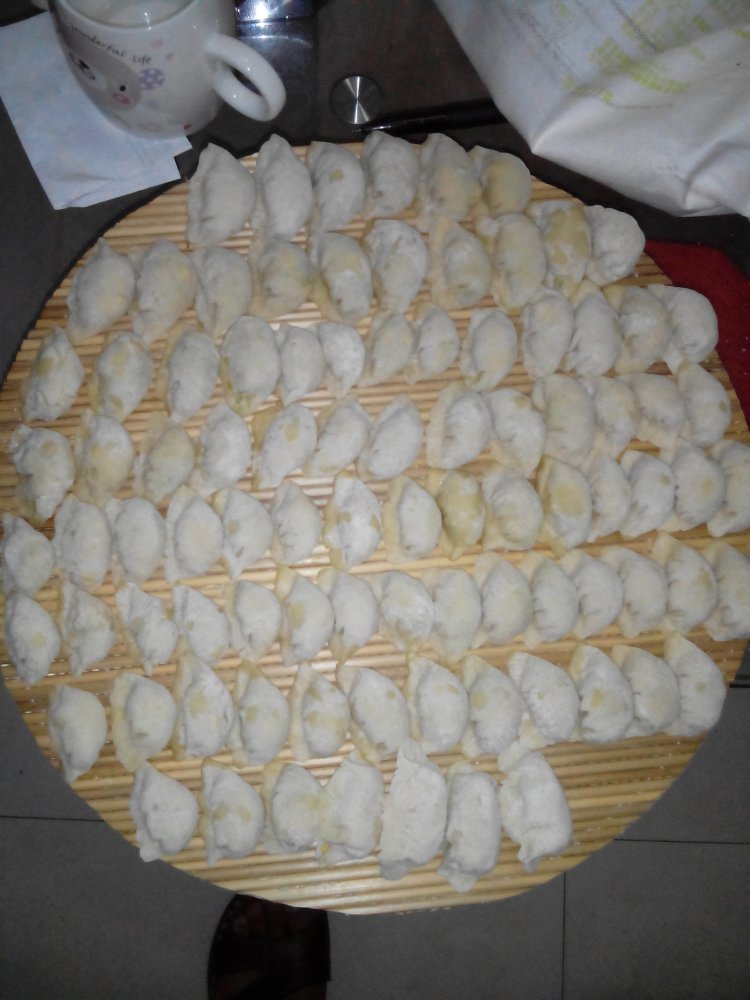包菜猪肉水饺步骤9