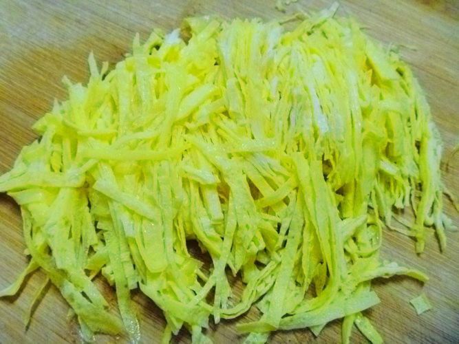 三丝蒸饺步骤8