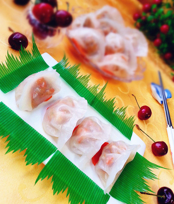 水晶虾饺皇步骤9