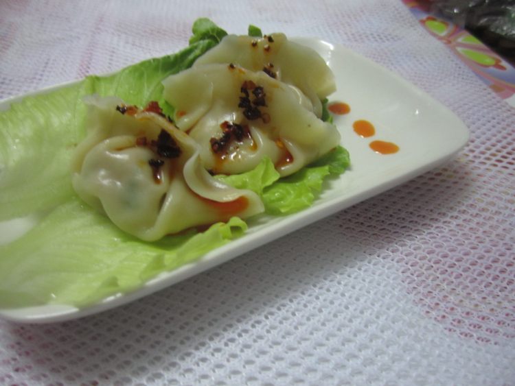 杏鲍菇韭菜鲜肉水饺步骤14