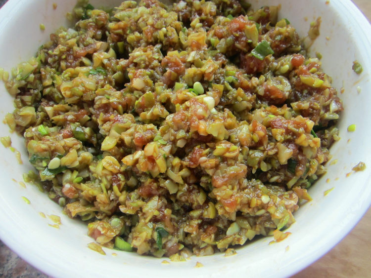 四季豆肉馅水饺步骤4