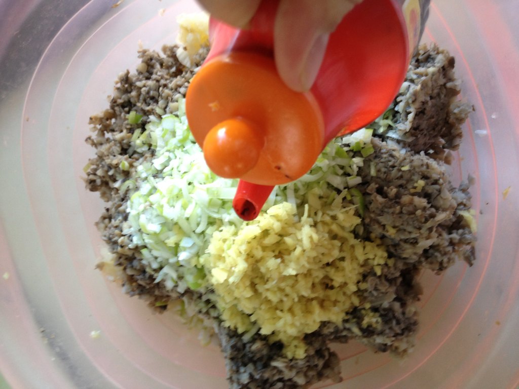 白菜蘑菇馅饺子步骤7
