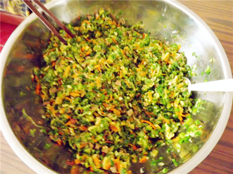 韭菜熟馅饺子步骤24