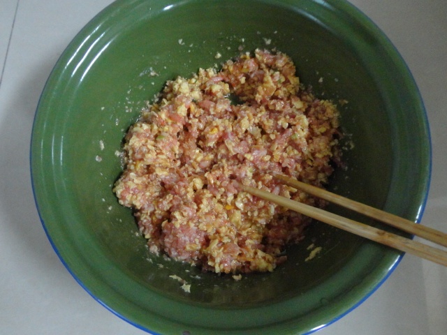 肉三鲜煮饺步骤6