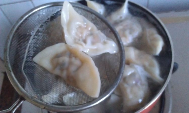 豇豆干肉饺步骤11