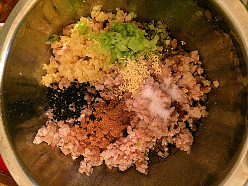 紫薯豆角馅水饺步骤2