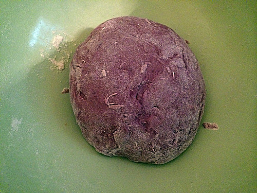紫薯豆角馅水饺步骤7