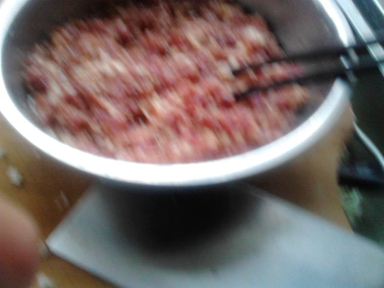 猪肉菜葫芦馅蒸饺步骤6