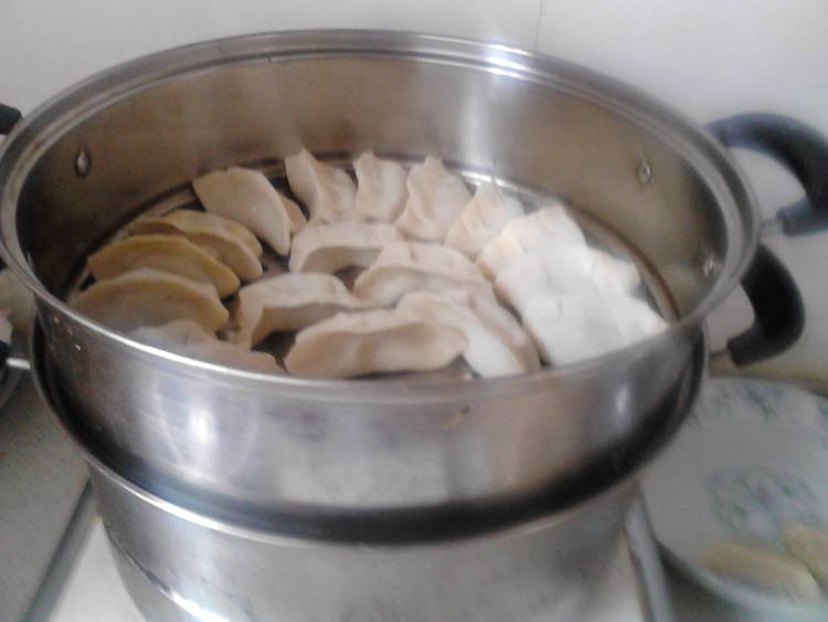 猪肉菜葫芦馅蒸饺步骤11