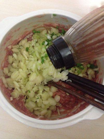 蒲菜猪肉馅状元饺步骤5