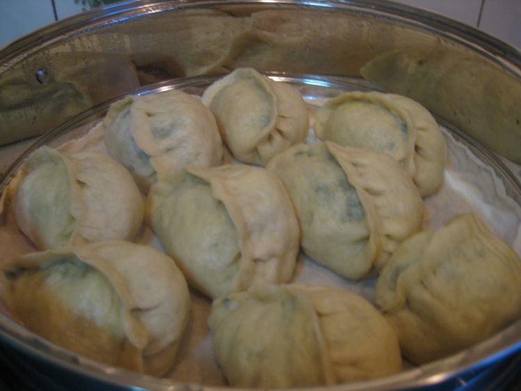 两面素馅大蒸饺步骤10