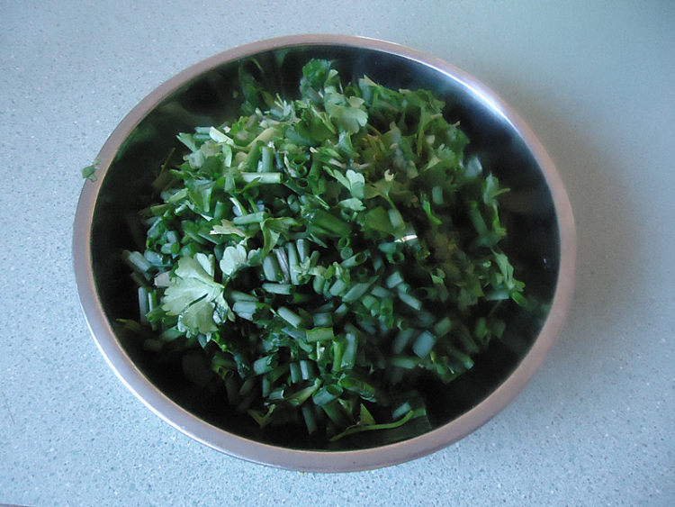 猪肉大白菜蒸饺步骤5