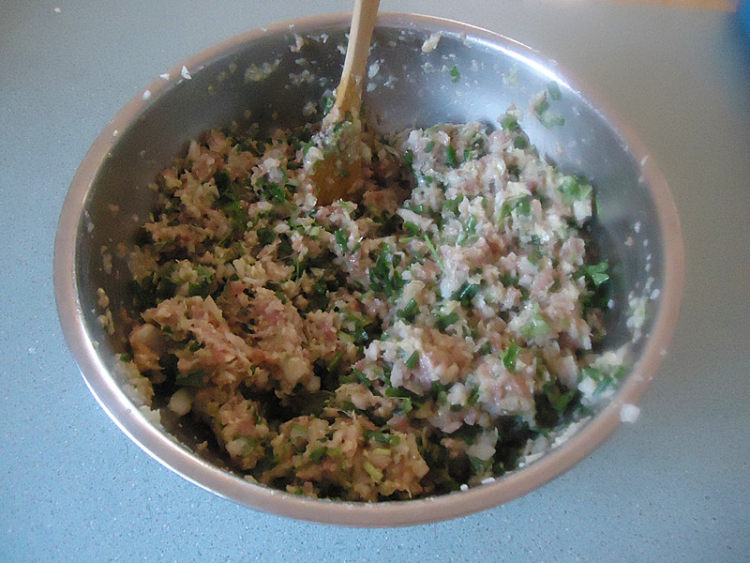 猪肉大白菜蒸饺步骤11