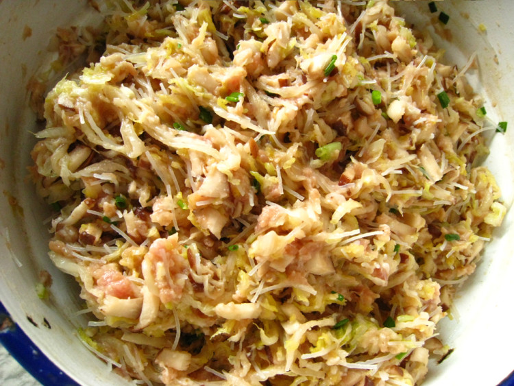 白菜粉丝香菇水饺步骤8