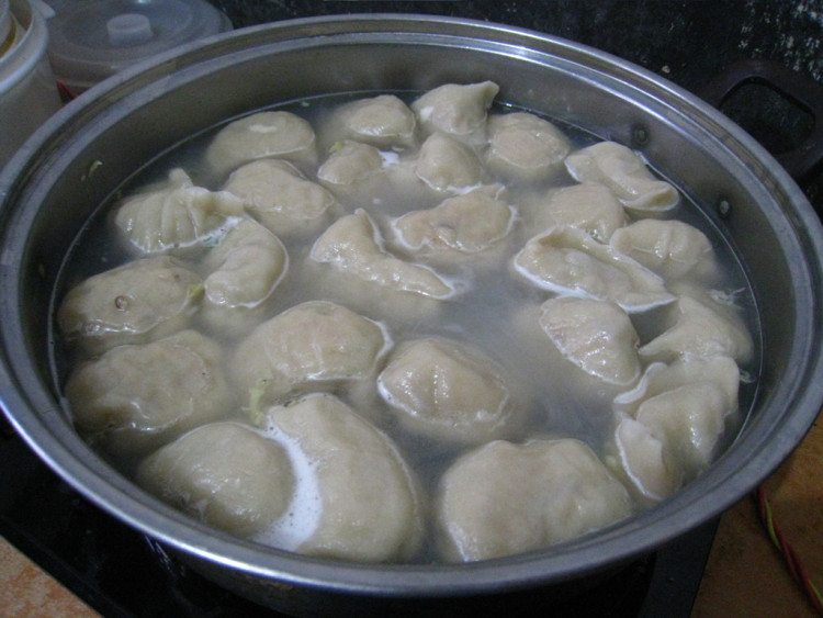 白菜粉丝香菇水饺步骤12