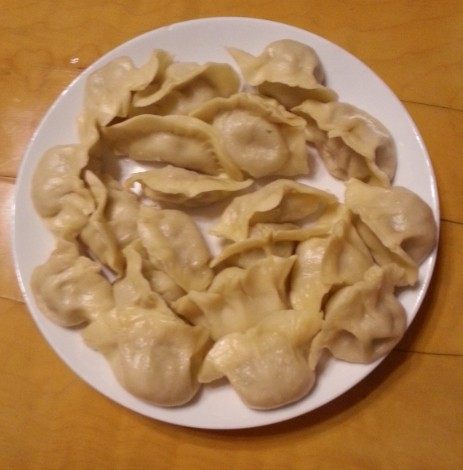 鸡蛋芹菜饺子步骤9