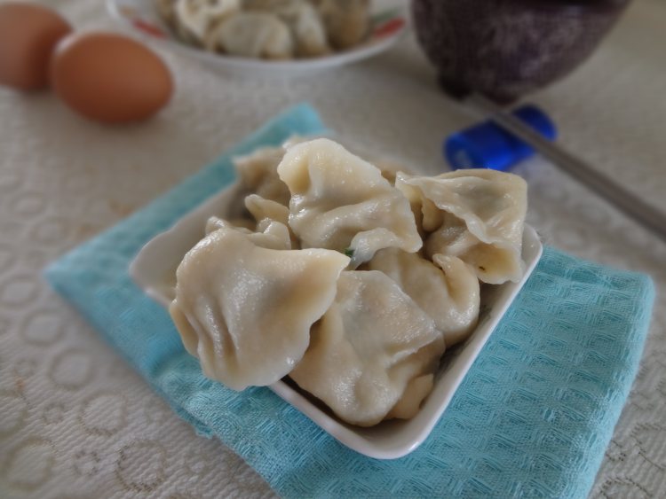 猪肉苦菜饺子步骤11