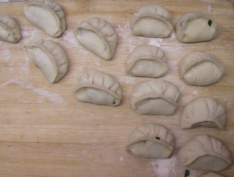 山韭菜鸡蛋水饺步骤14