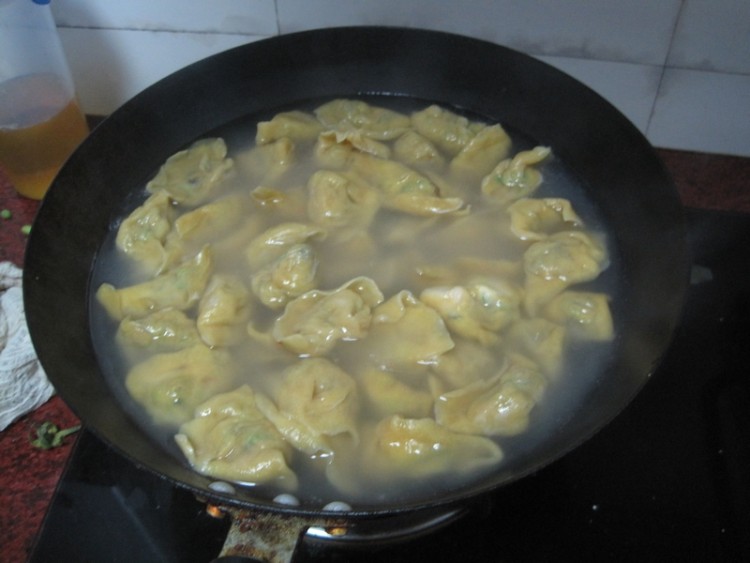 蒜苔木耳馅饺子步骤9