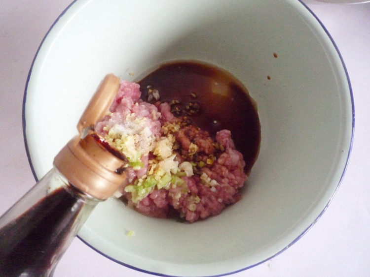 猪肉圆白菜水饺步骤4