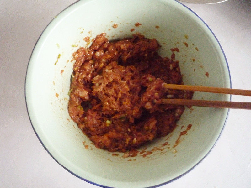 猪肉圆白菜水饺步骤5