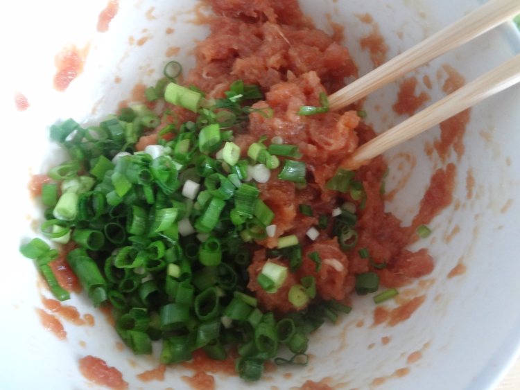 猪肉豆王饺子步骤7