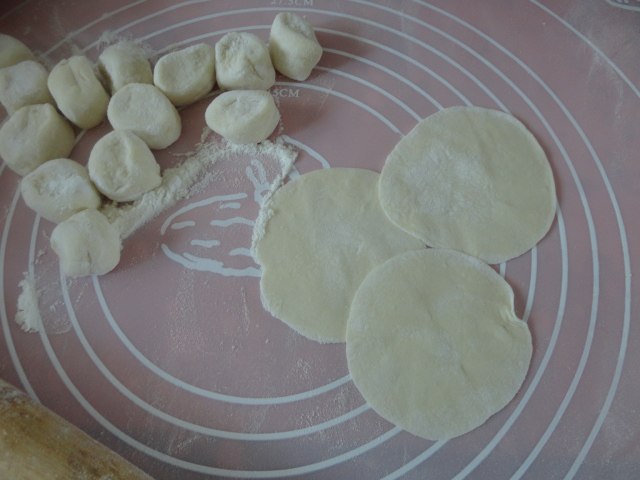 角瓜馅煮饺步骤7