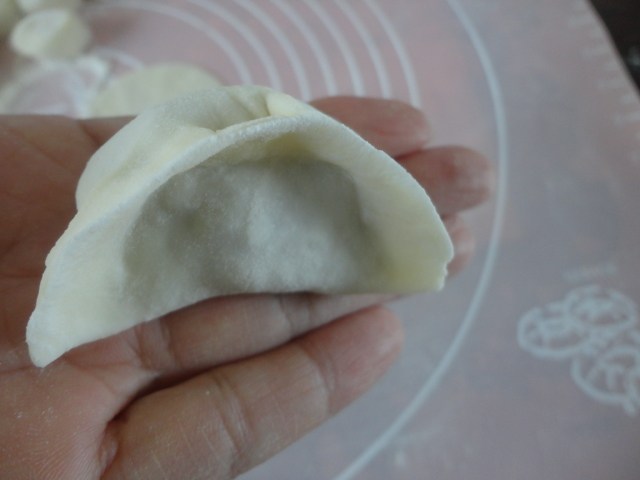 角瓜馅煮饺步骤9