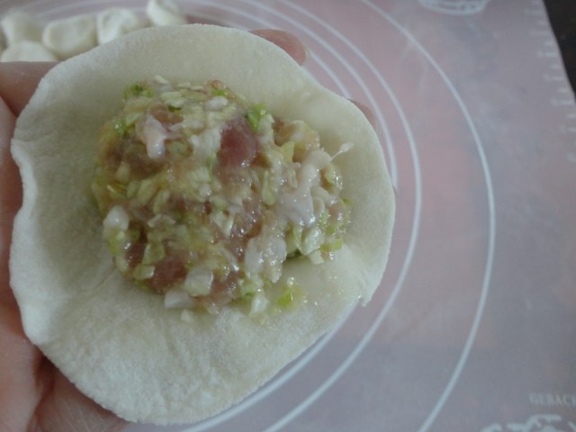 角瓜馅煮饺步骤8