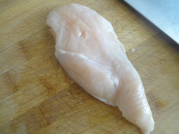 鸡肉小白菜饺子步骤1