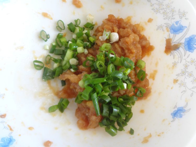 鸡肉小白菜饺子步骤6
