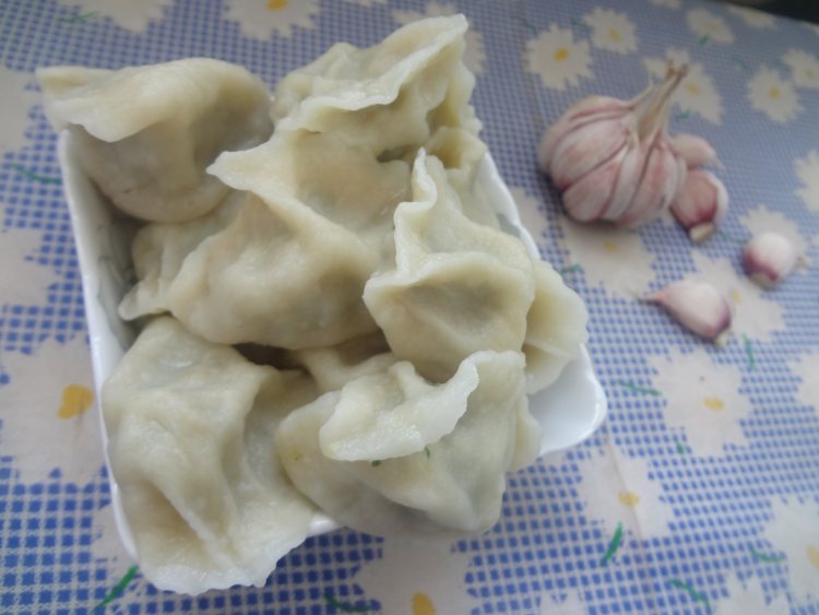 鸡肉小白菜饺子步骤12
