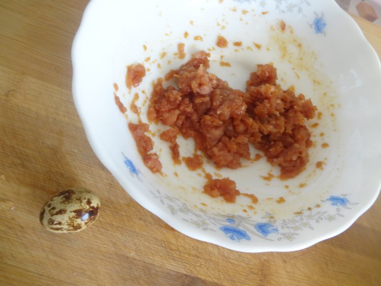 猪瘦肉小白菜饺子步骤4